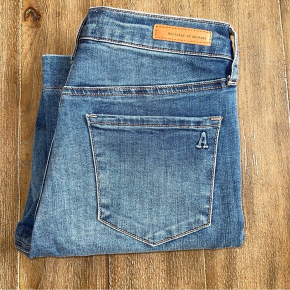 Articles of Society Jeans Women’s SZ 26 Ankle Crop High Rise - Picture 12 of 13
